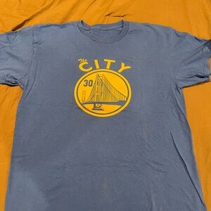 Steph Curry Golden State Warriors “The City” arena shirt